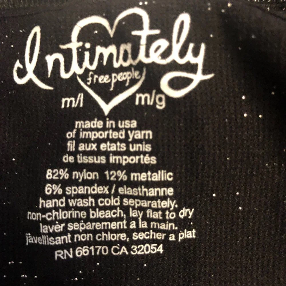 Free People Seamless Sparkle Mini Slip Dress